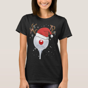 Christmas Goft Reindeer Funny Weihnachtsmannmütze  T-Shirt