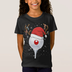 Christmas Goft Reindeer Funny Weihnachtsmannmütze T-Shirt