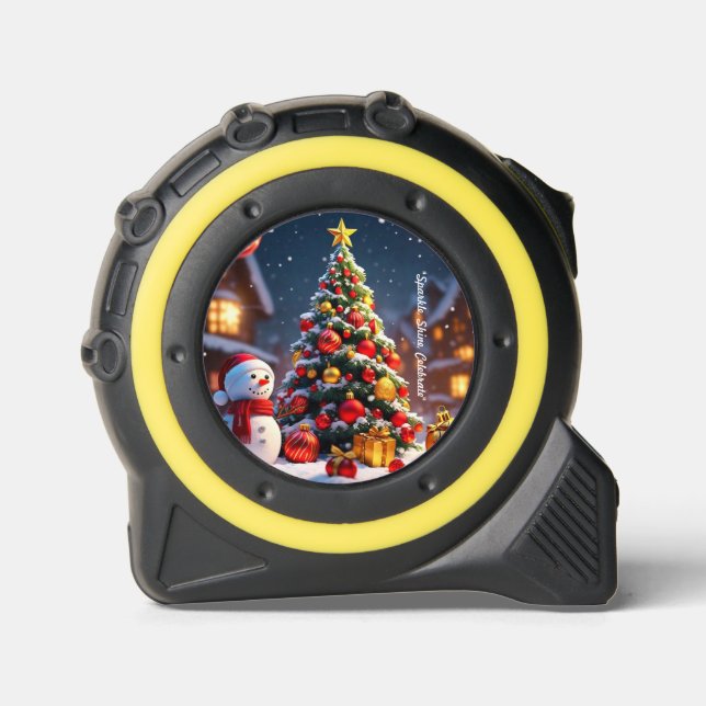 "Christmas Golden Dreams" Maßband (Vorderseite)
