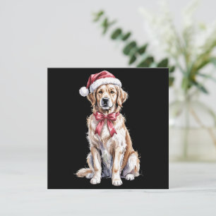 Christmas Golden Retriever Lover Dog Mama Feiertagskarte