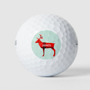 CHRISTMAS GOLF BALLS GOLFBALL
