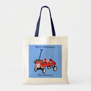 Christmas Goodie Bag Toy Wagon Tote Bags Tragetasche