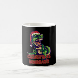 Christmas Green Dinosaurier   Dinosaurier-Design Kaffeetasse