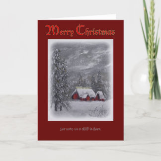Christmas Greetings Card Feiertagskarte