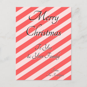 CHRISTMAS GREETINGS CARD POSTKARTE