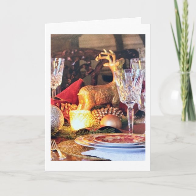 CHRISTMAS GREETINGS - FREUNDSCHAFT UND MEHR KARTE (Vorderseite)