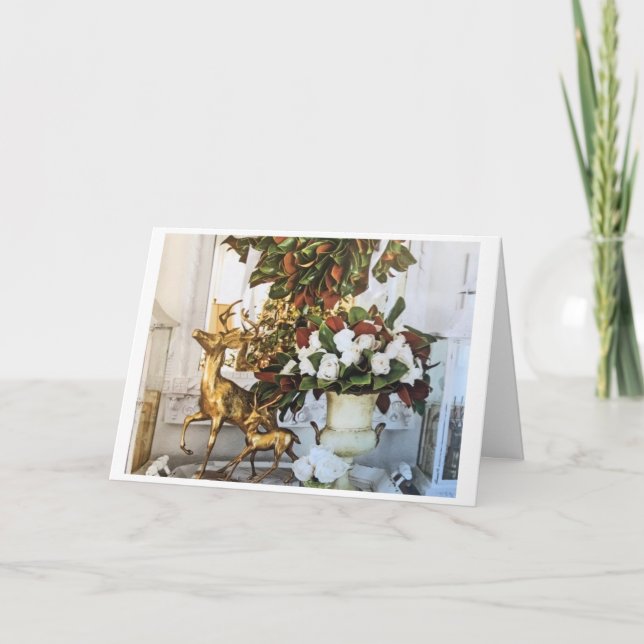 CHRISTMAS GREETINGS & NEW YORK GREETINGS TO "YOU" KARTE (Vorderseite)