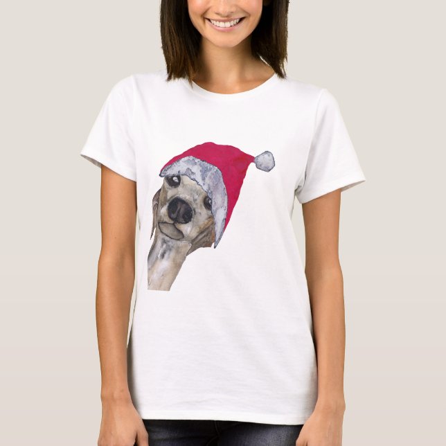 CHRISTMAS GREYHOUND! T-Shirt (Vorderseite)