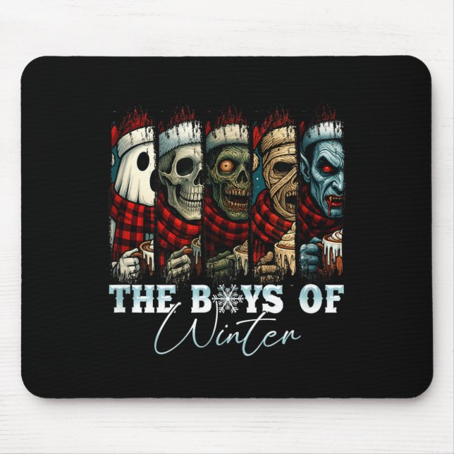 Christmas Halloween Creepmas Friends Horror Xmas C Mousepad (Vorne)