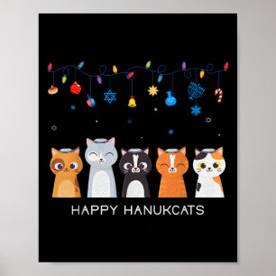 Christmas Hanukkah Menorah Store Ugly Hanukkah Swe Poster