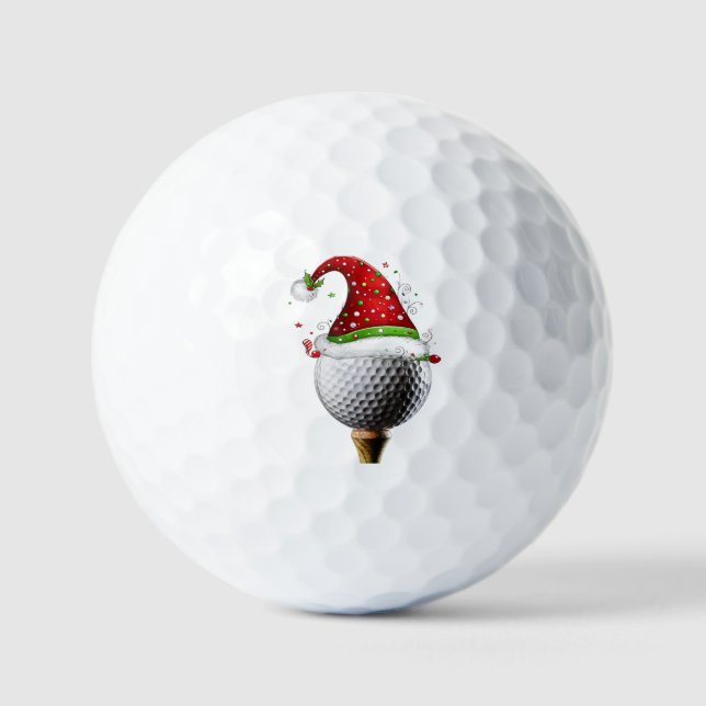 Christmas Hat Magic Golfball (Vorderseite)