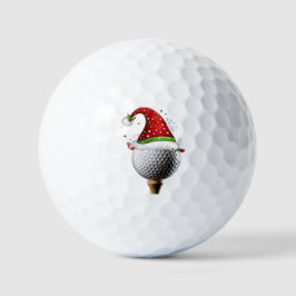 Christmas Hat Magic Golfball