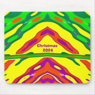 ~ CHRISTMAS ~ helles Fraktal ~ 2024 Mousepad