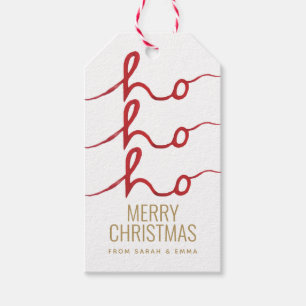 Christmas Ho Ho Ho Geschenkanhänger