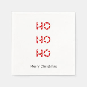 Christmas Ho Ho Ho Napkins Serviette
