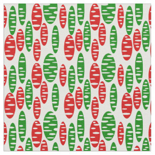 Christmas Holey Ovals Stoff