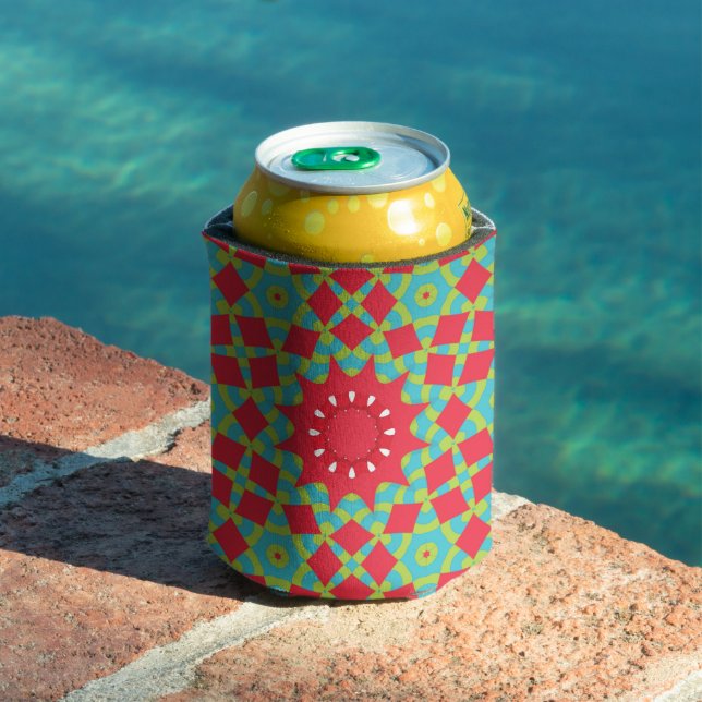 Christmas Holiday Charm Pattern  Dosenkühler (In Situ Pool)