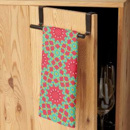 Christmas Holiday Charm Pattern  Geschirrtuch