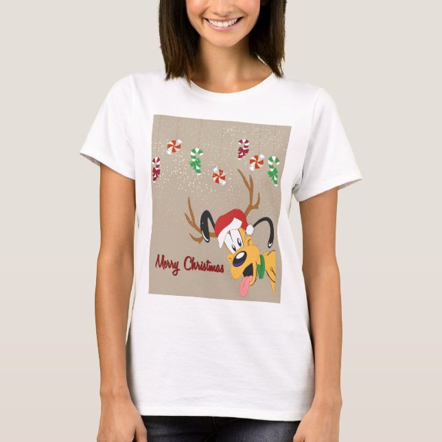 Christmas Holiday Cute Candy Peppermint T-Shirt (Vorderseite)