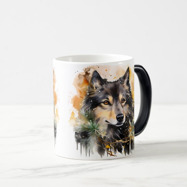 Christmas Holiday Wrap Verwandlungstasse (VorderseiteRechts)