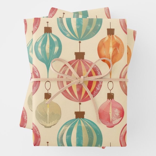 Christmas Holidays Geschenkpapier Set (Beispiel)