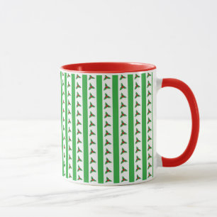 Christmas Holly Pattern Tasse