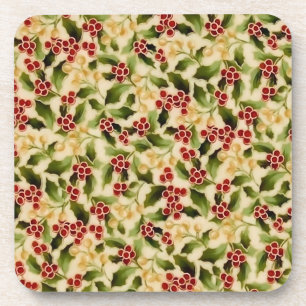 Christmas Holly Untersetzer