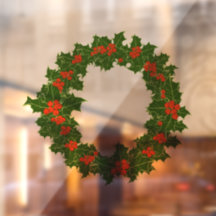 Christmas Holly Wreath