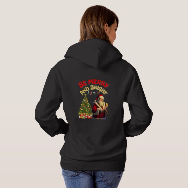 CHRISTMAS HOODIE (Schwarz voll)