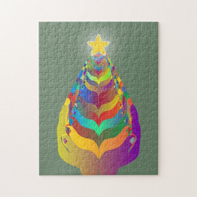 Christmas Hope and Togetherness Puzzle (Vertikal)