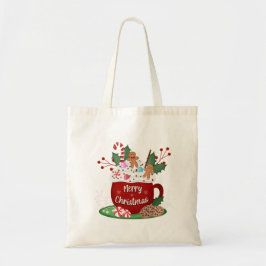 Christmas Hot Cocoa Tragetasche