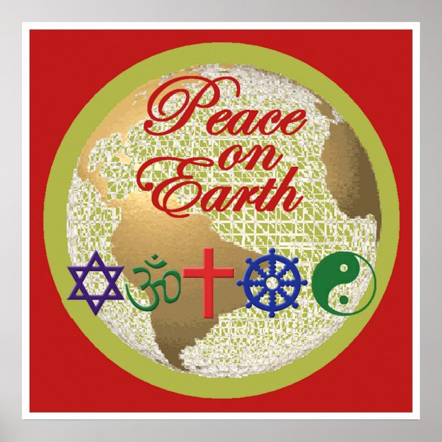 CHRISTMAS HUGE Poster Print (Vorne)