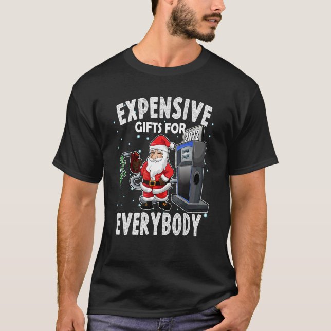 Christmas Humor  Santa Meme Expensive T-Shirt (Vorderseite)