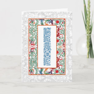 Christmas ~ Illuminations ~ Peace Greeting Cards Feiertagskarte