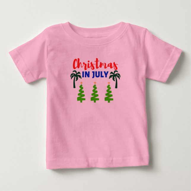 CHRISTMAS IM JULI-T - Shirt (Vorderseite)