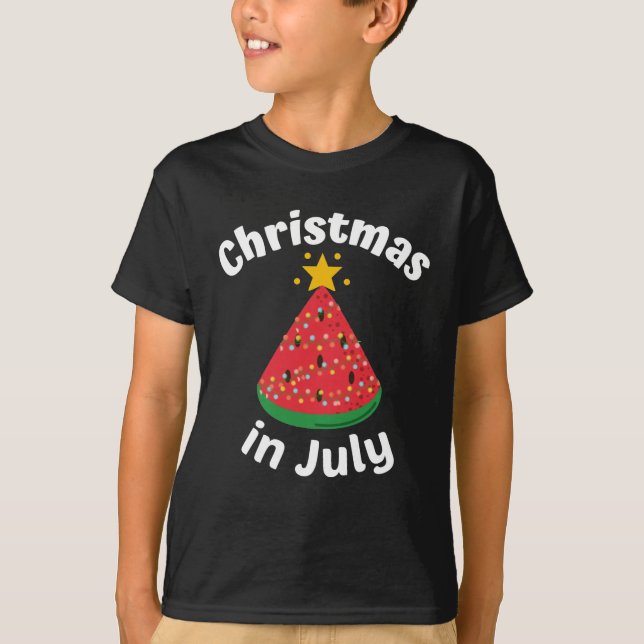CHRISTMAS IM JULI T-Shirt (Vorderseite)
