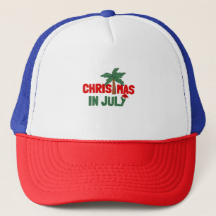 CHRISTMAS IM JULI TRUCKERKAPPE