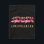 CHRISTMAS IM STRANDdesign FLAMINGO SANTA Fleecedecke<br><div class="desc">CHRISTMAS IM STRANDdesign FLAMINGO SANTA</div>