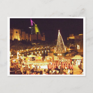 Christmas in Dubai Feiertagspostkarte