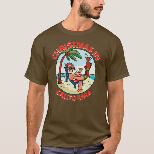 Christmas In July on the Beach Cancun  T-Shirt (Vorderseite)