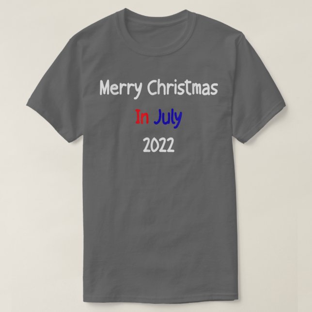 Christmas In July Summer Santa Xmas 2022  T-Shirt (Design vorne)