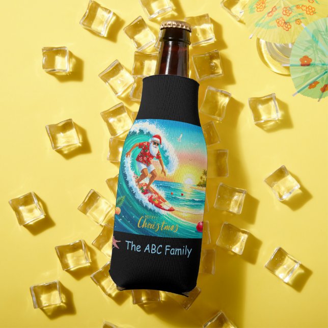 Christmas in July with SANTA CLAUS   Flaschenkühler (In Situ Sommer)