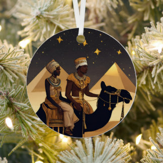 CHRISTMAS IN KEMET ORNAMENT AUS METALL