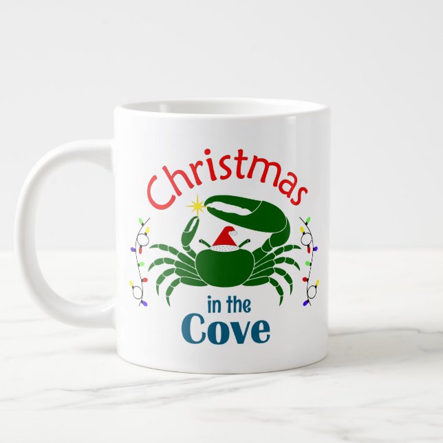 Christmas in the Cove Jumbo 20 oz Mug Jumbo-Tasse (Links)