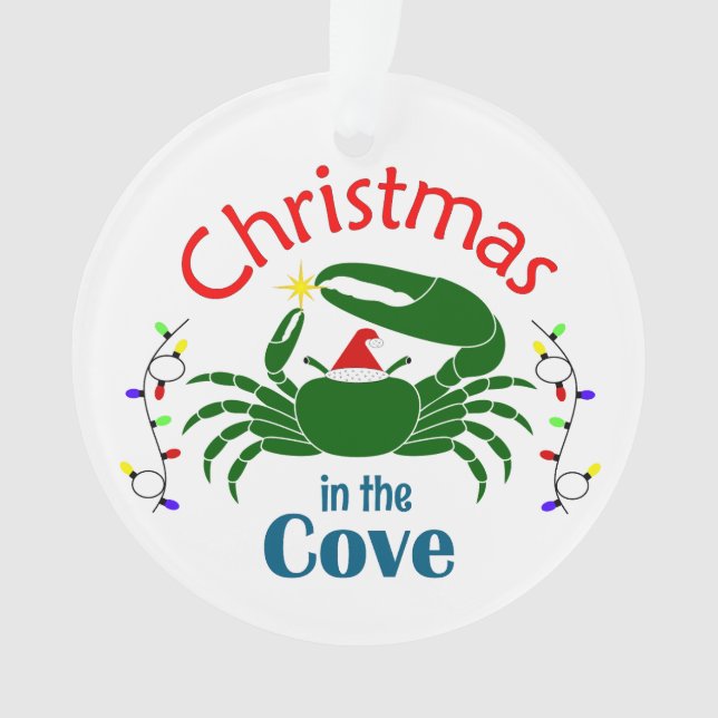 Christmas in the Cove Ornament (Vorderseite)