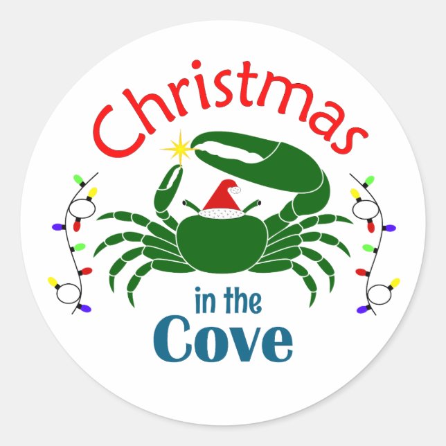 Christmas in the Cove Stickers (Vorderseite)