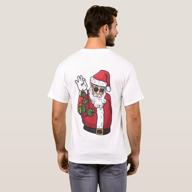 Christmas in u T-Shirt (Schwarz voll)
