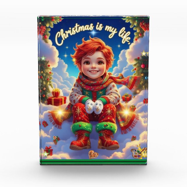 Christmas is my life, fotoblock (Vorderseite)