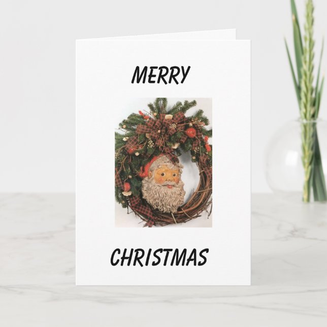 CHRISTMAS IST ZEIT, ÜBER "SIE" nachzudenken Karte (Vorderseite)