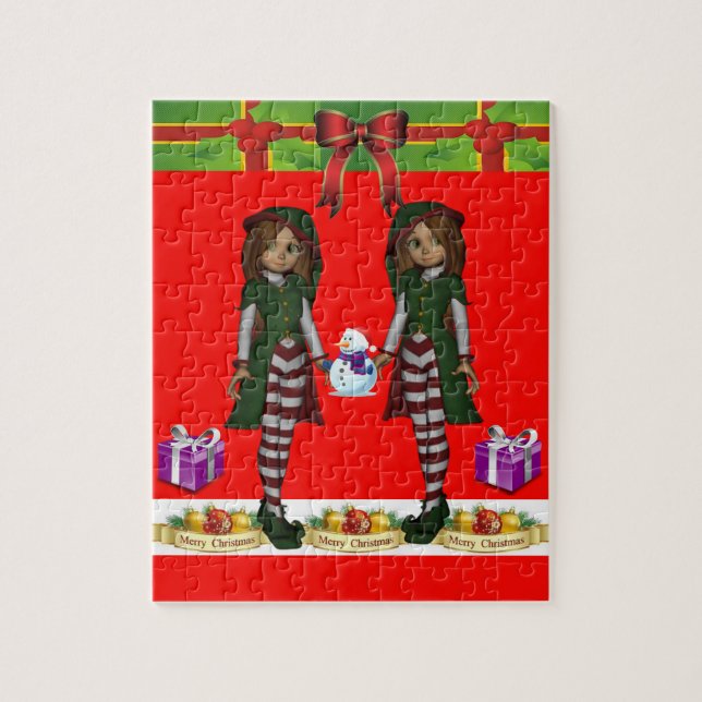 Christmas Jigsaw Puzzle (Vertikal)